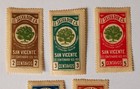 El Salvador Stamps  1935  Sc 554-558  Mint  Hinged  Og  Complete Set