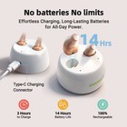 Hearing Aids Rechargeable With Noise Cancelling  Otc Invisible In Ear Amplifier