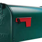 Replacement Aluminum Mailbox Flag Kit  Red