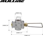 Rulline Backpacking Fuel Transfer Device Gas Canister 