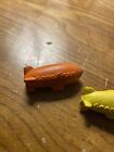 Goodyear Blimp Rubber Eraser Toy Figurine 1970 s  Vintage Promotional Rare Lot 2