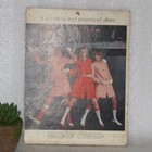 Vintage Knee Socks   Numericals Shoes Advertisement Corrugated Poster Sign Board