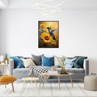 Hummingbird Diamond Art Kits For Adults diy Round Full Drill 5d Diamond Paintin 