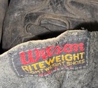 Wilson Football Cleats Vintage Old Leather Hightop Boots 9 Different Shoe 1950s