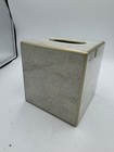 Pigeon   Poodle Nora Frost Tissue Box 6 X 6 X 6 Nib  242 Antiqued W flaw