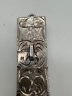 Antique 800 Silver Engraved Lipstick Holder Case W  Mc Monogram