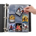 Ultra Pro Baseball Card Album And Pages Combo - Black Binder   Box Of 100 Pages