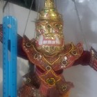 Burmese Marionette Vintage Hand Made Jeweled String Puppet