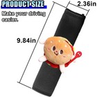 Food Car Seat Belt Cover For Comfort Driving  Soft Plush Neck Protector Car Seat