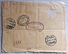 El Salvador 1911 San Miguel Registered A  R  5 Colour Franking Cover Switzerland