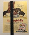 Vintage Magazine Ad Burgerbits Dog Food 0c25