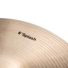 6-inch Splash Drum Cymbal By Kgumusic     Traditional Series     Handcrafted B20    