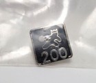 Vintage Brunswick Silver Bowling 200 Game Pin 500 Series Achievement Stick Pin