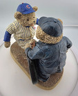 Chicago Cubs Ceramic  Cooperstown Bear In A Gift Box Numbered 