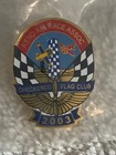 2003 Reno Air Races Checkered Flag Hat Pin Pilot Crew National Championship Race