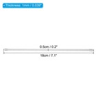 7 1 Inch Spiral Steel Boning  20 Pcs 5mm Steel Corset Boning Stay  Silver