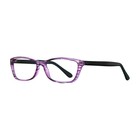 Aura 1740 Rectangle Acetate Eyeglass Frames Unisex Full Rim