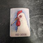Fried Chicken Zippo-wick Type Lighter Windproof Novelty Funny Smoking Joint