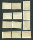 Gold Coast Scott  148-159 Complete Set Of 12 Mint   Used Postage Stamps