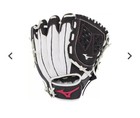 Mizuno Prospect Finch Series Glove Jennie Finch White Black Throw Rh Ages 7-8