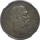 1883  1 Hawaiian Dollar Ngc Xf-45 Cac