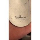 Signed Reed   Barton Damascene Owl Pendant Chain Necklace - Vintage -