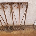 Antique Victorian Iron Gate Window Garden Fence Architectural Salvage Door  325a