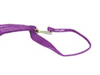 Purple Tie-down Loop Straps W mini J Hook   Chain Ratchets 4-pack Tow Truck