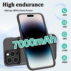7000mah Battery Charger Case Charging Power Bank For Iphone 14 Pro Max Plus