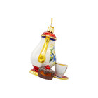 Kurt Adler Noble Gems Glass Ornament Collection For Christmas Tree  Tea Set