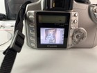 Canon Eos Rebel Xt Camera Bundle 2 Lenses  Battery   Charger  Bag  1gb Cards