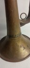 Vintage U s  Regulation Military Brass Bugle  With Mouth Piece 
