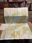 Vintage 1983 Great Map Of Japan Nippon Kokuseisha Fold-out Tourist Road Map
