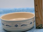Longaberger Woven Traditions Classic Blue 6  Soup Cereal Bowl Usa