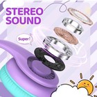 3 5mm Wired Headphones With Cord For Kids Foldable Over-ear Earphones For School