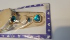  Vintage Heartbirthstone Set  Costume  May Emerald Green 