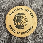 Towne  Lyne Gift Shop 1967 Brewer Maine Wooden Nickel    Token