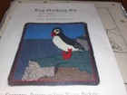 Molly Made Fibre Art Studios Rug Hooking Kit Puffin 10  X 10  New In Package 