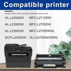 Dr730 Drum Unit Tn760 Replacement For Brother Hl-l2370dw Mfc-l2710dw  no Toner 