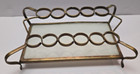 Vintage Lipstick Holder  Gold Metal  Holds 12 Lipsticks  Vanity dresser