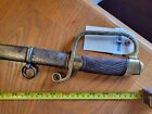 Rare  Antique Etched 1881 Russian Shashka Sword Dagger Knife