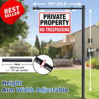 7ft Metal Estate Sign Posts For Sale  Open House   Home For Sale Holder