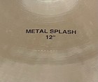 Paiste Twenty Custom Collection 12 In Metal Splash Cymbal Near Mint  Rare