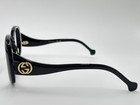 Gucci Frame Only Gg1236o 001 Frame Only Black  Gold Accents Authentic Italy