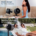 Shark Flexbreeze Pro Mist Fan Indoor And Outdoor Integrated Misting Pedestal To
