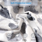 Infant Car Seat Cover Liner For Baby Boys Girls  Grey