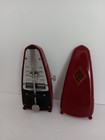 Vintage Taktell Piccolo Metronome Germany Mechanical Wind Up Red