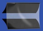 Showgard Stamp Mounts Size 48 215 Mm - Black  pack Of 15   48x215  48mm   Strip