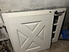 Antique Vnt Dutch Door 36x80 Solid Wood 9 Glass Panes Rh Inswing