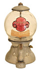 Antique Peerless Products Co  One Cent Gumball   Peanut Machine Trade Stimulator